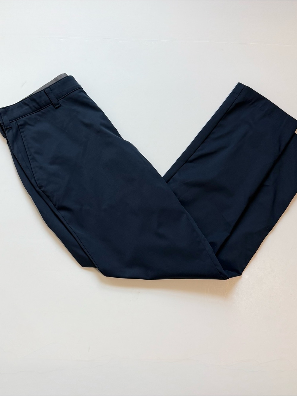 Ben Hogan Men's Navy Straight Chinos